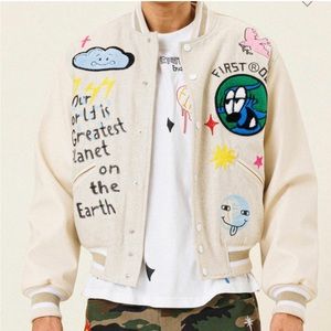 Men’s varsity letterman’s jacket